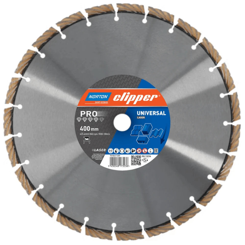 Tarcza diamentowa Norton Clipper PRO Universal H10 400 mm | Dobra Cena | NORWIT.PL