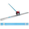 Kompletna Listwa wibracyjna Beton Trowel Bullfloat (2,5 m | Honda GX 25)