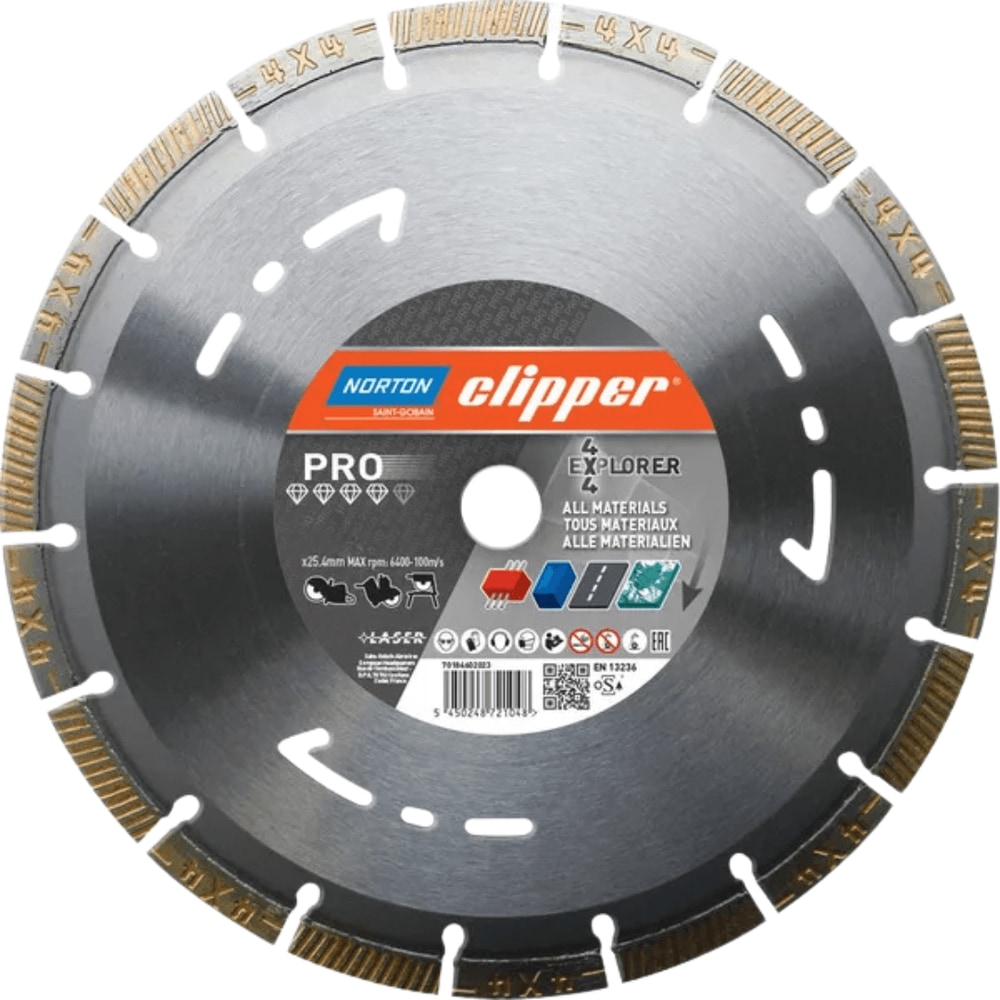 Tarcza diamentowa Norton Clipper PRO 4x4 EXPLORER H10 (500 x 25,4 mm)