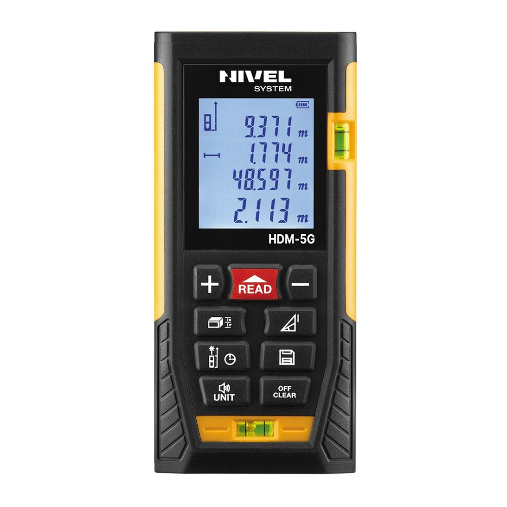 Rangefinder with a green beam Nivel System HDM-5G | Great Price | Online Store - Norwit.pl