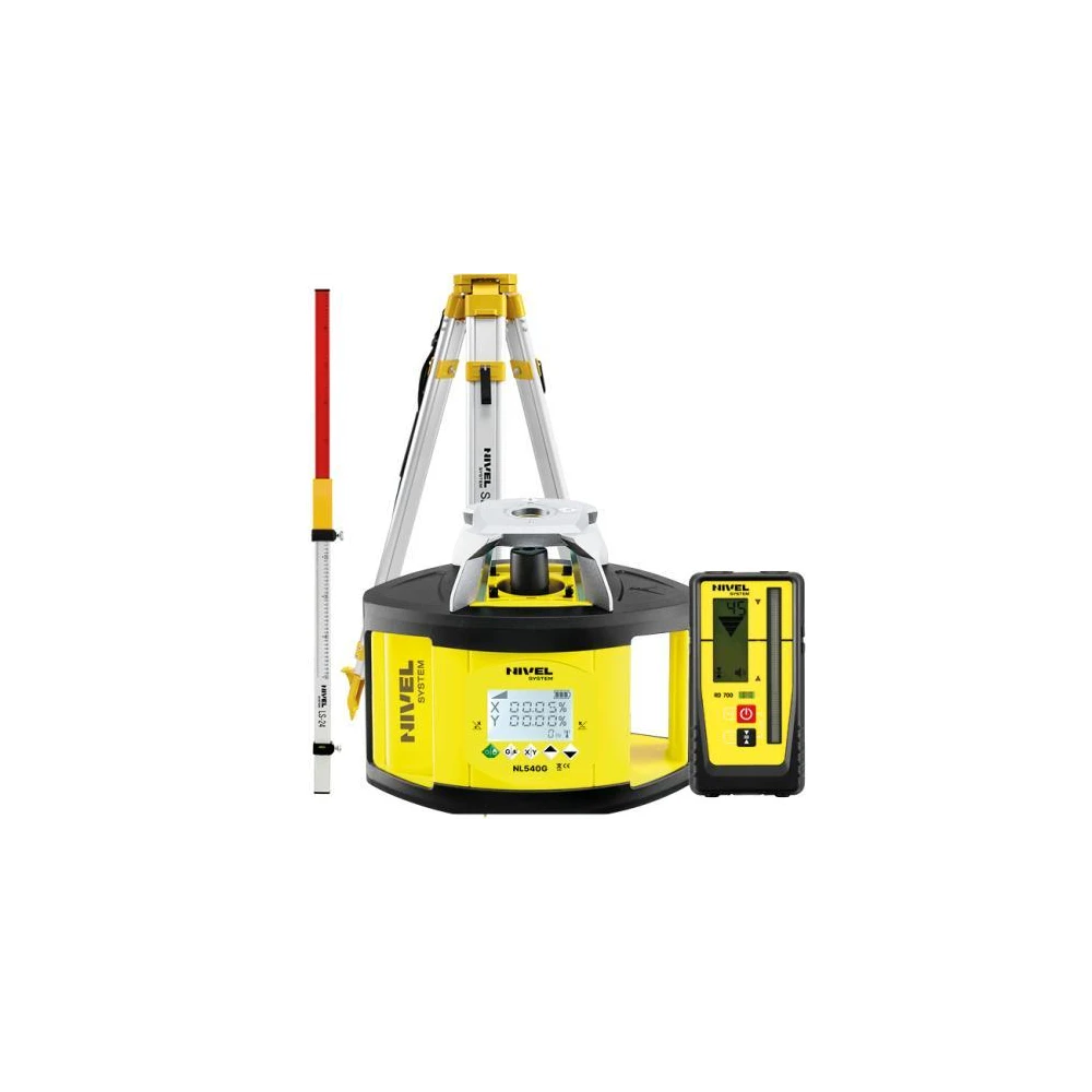 Niwelator laserowy Nivel System NL540 DIGITAL - ZESTAW   łata LS-24   statyw SJJ1