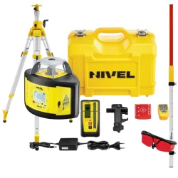 Laser leveler Nivel System NL540 DIGITAL - KIT Staff LS-24 tripod SJJ32 | Great Price | Online Store - Norwit.pl