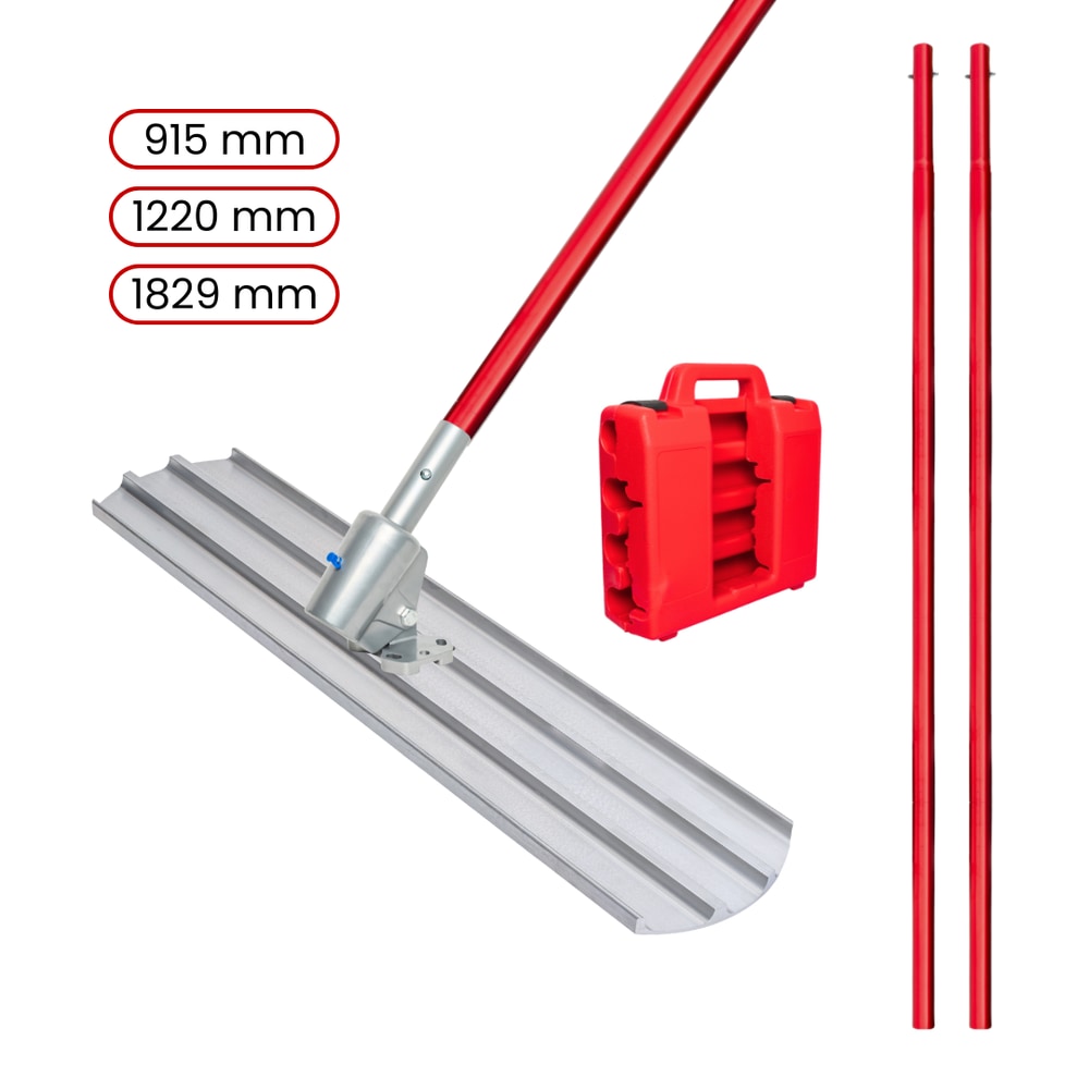 Kompletna listwa aluminiowa Bull Float Toolsa (915 | 1220 | 1829 mm) — zdjęcie 1 z 7