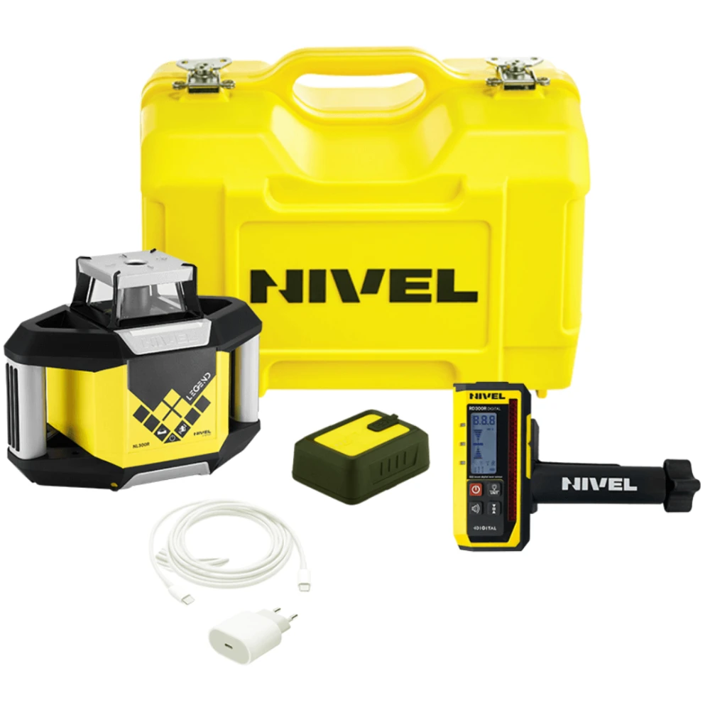 Nivel System NL300R DIGITAL rotary laser (red) | NORWIT.PL
