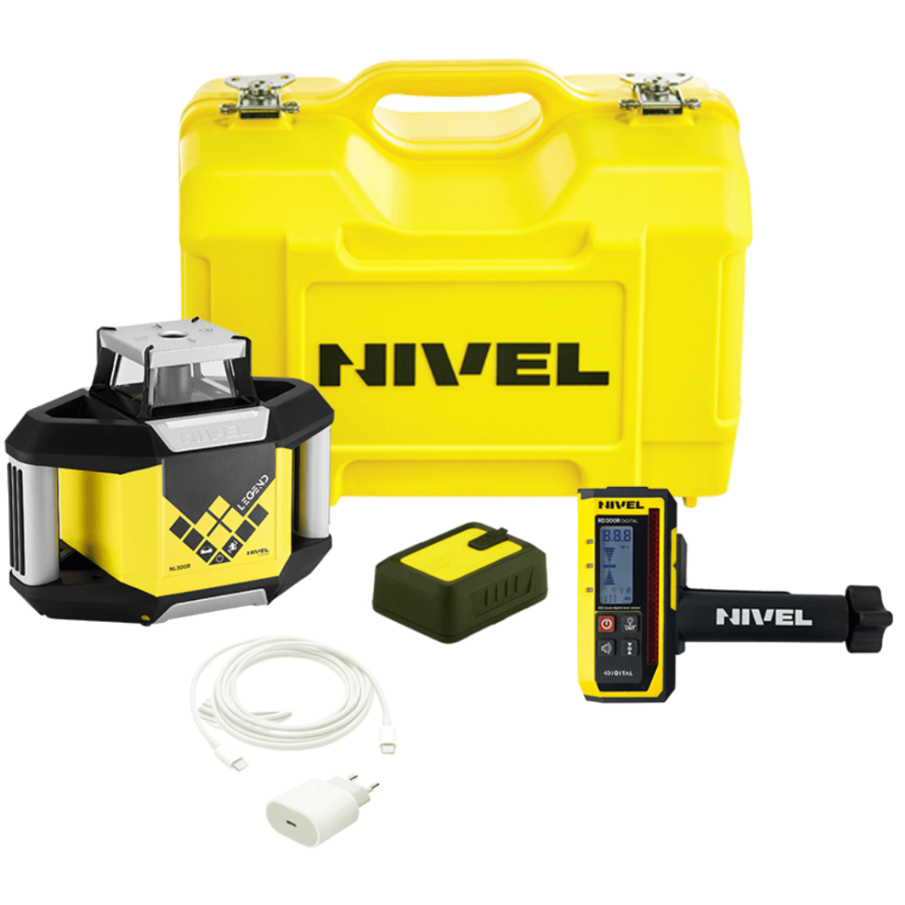 Niwelator laserowy Nivel System NL300R DIGITAL (czerwony) | Dobra Cena | NORWIT.PL