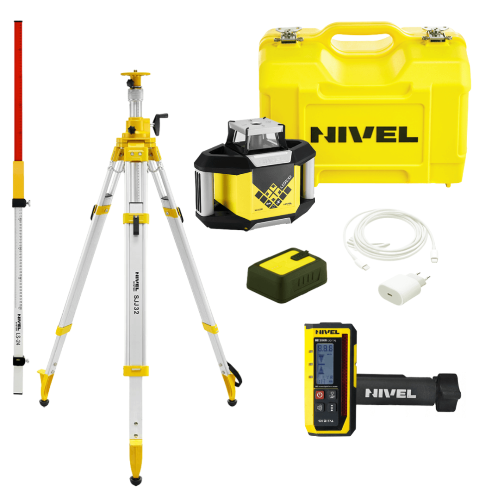 Zestaw Nivel System NL320R DIGITAL + statyw SJJ32 + łata LS-24 | Dobra Cena | NORWIT.PL