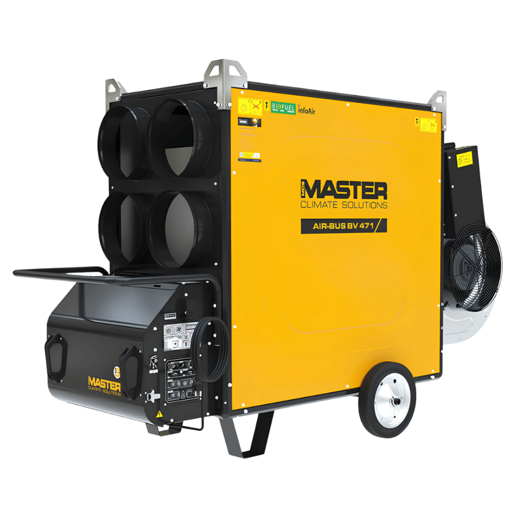 Master AIR-BUS BV 471 SRE oil heater | Exhaust gas | Good price | NORWIT.PL