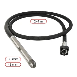 Wąż XT-E (2-4 m) z buławą XP (38 | 48 mm) do betonu Toolsa | Dobra Cena | NORWIT.PL