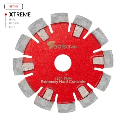 Frez do ogrzewania podłogowego Toolsa 130 x 17 mm (bardzo twardy beton) | Dobra Cena | NORWIT.PL