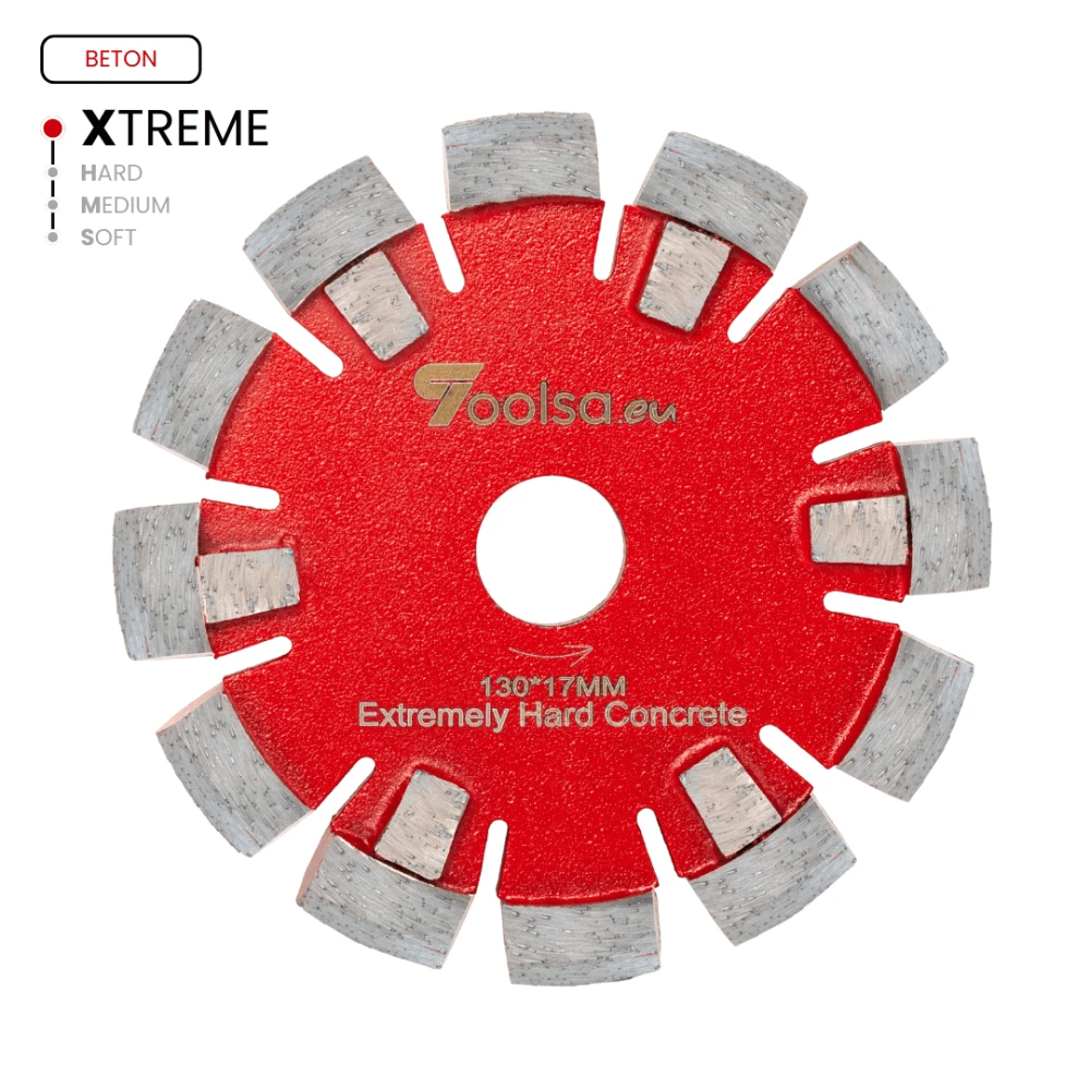 Frez do ogrzewania podłogowego Toolsa 130 x 17 mm (bardzo twardy beton) | Dobra Cena | NORWIT.PL