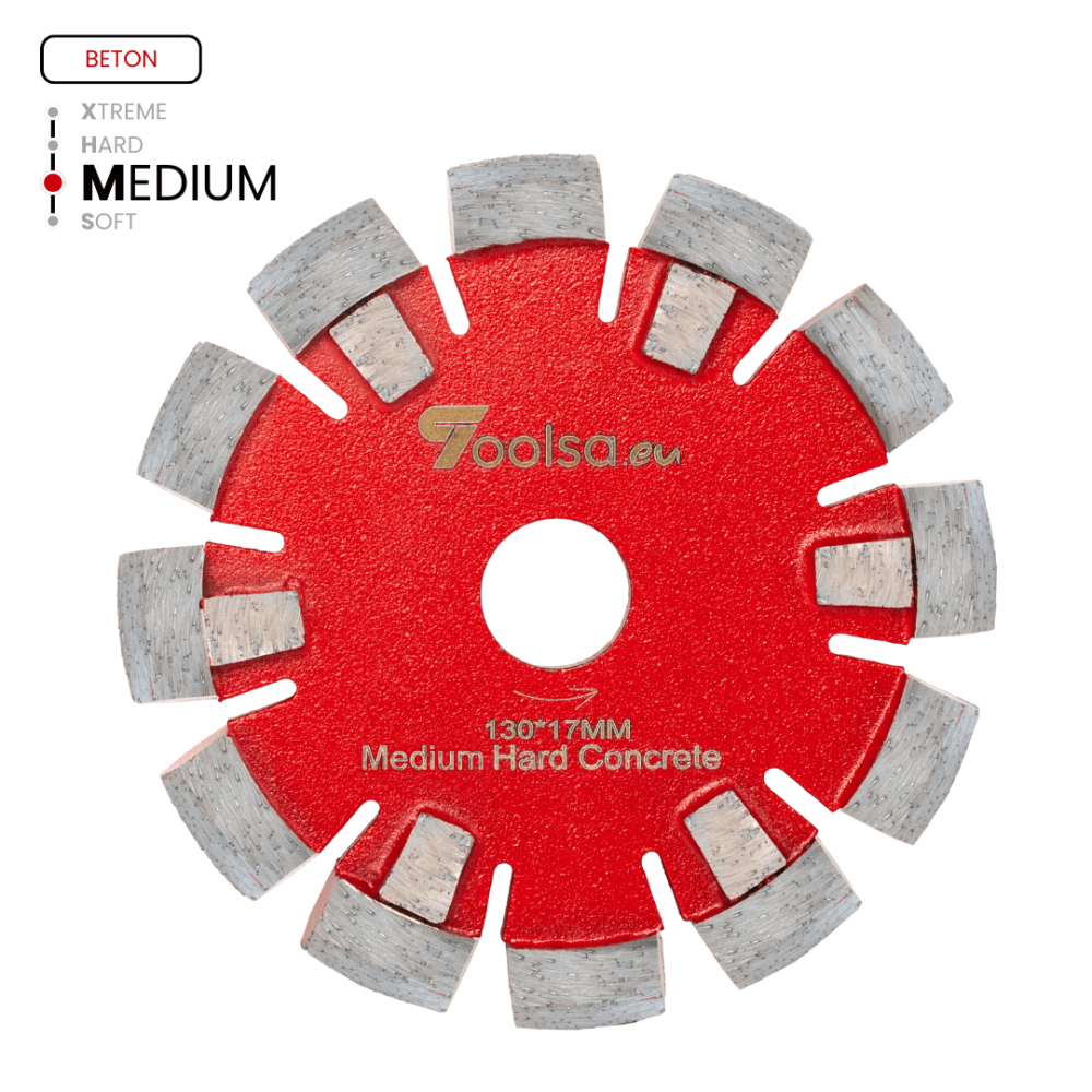 Frez do ogrzewania podłogowego Toolsa 130 x 17 mm (średnio twardy beton) | Dobra Cena | NORWIT.PL