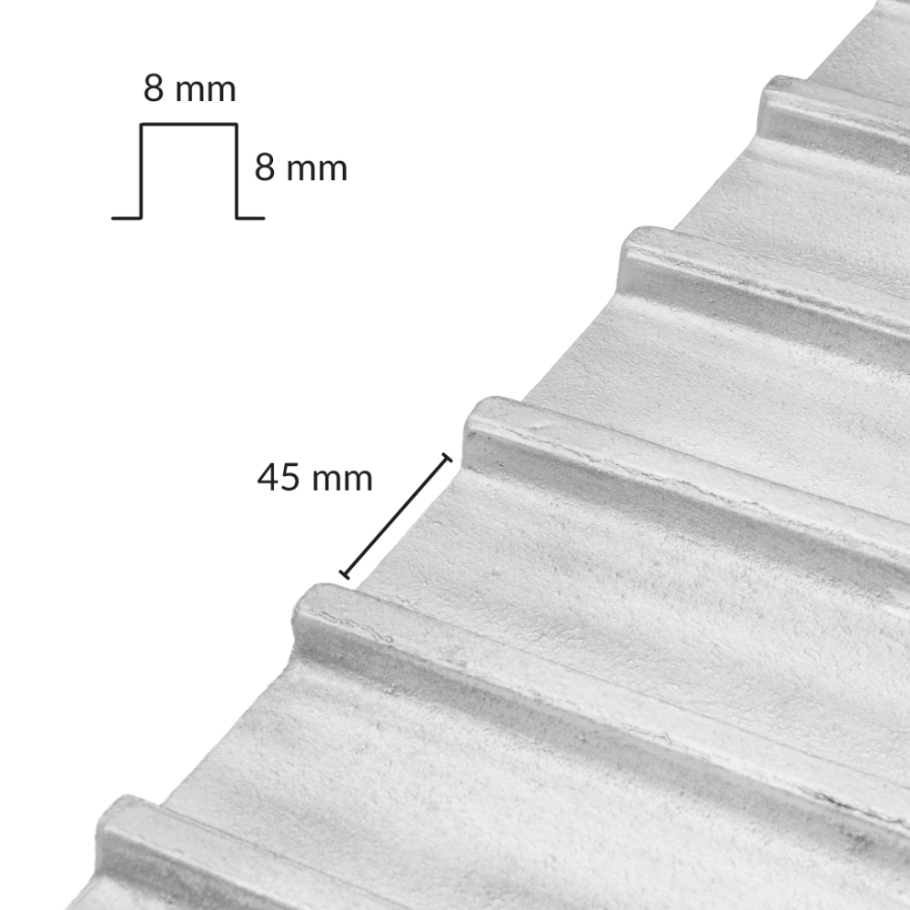 Profil aluminiowy łaty ryflującej Toolsa | Dobra Cena | NORWIT.PL