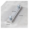 Toolsa Aluminium Grooving Bar Blade For Concrete Texturing (203 Mm) — photo 4 of 6