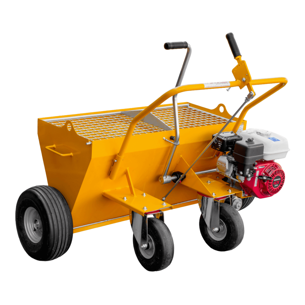 Spalinowy wózek do posypki Barikell BR 150 (Honda GX 160) | NORWIT.PL