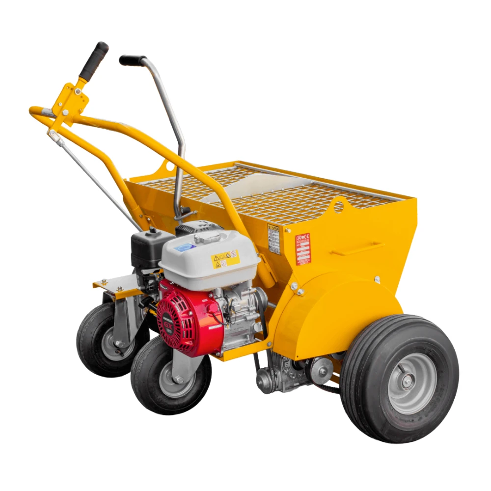 Spalinowy wózek do posypki Barikell BR 150 (Honda GX 160) | NORWIT.PL