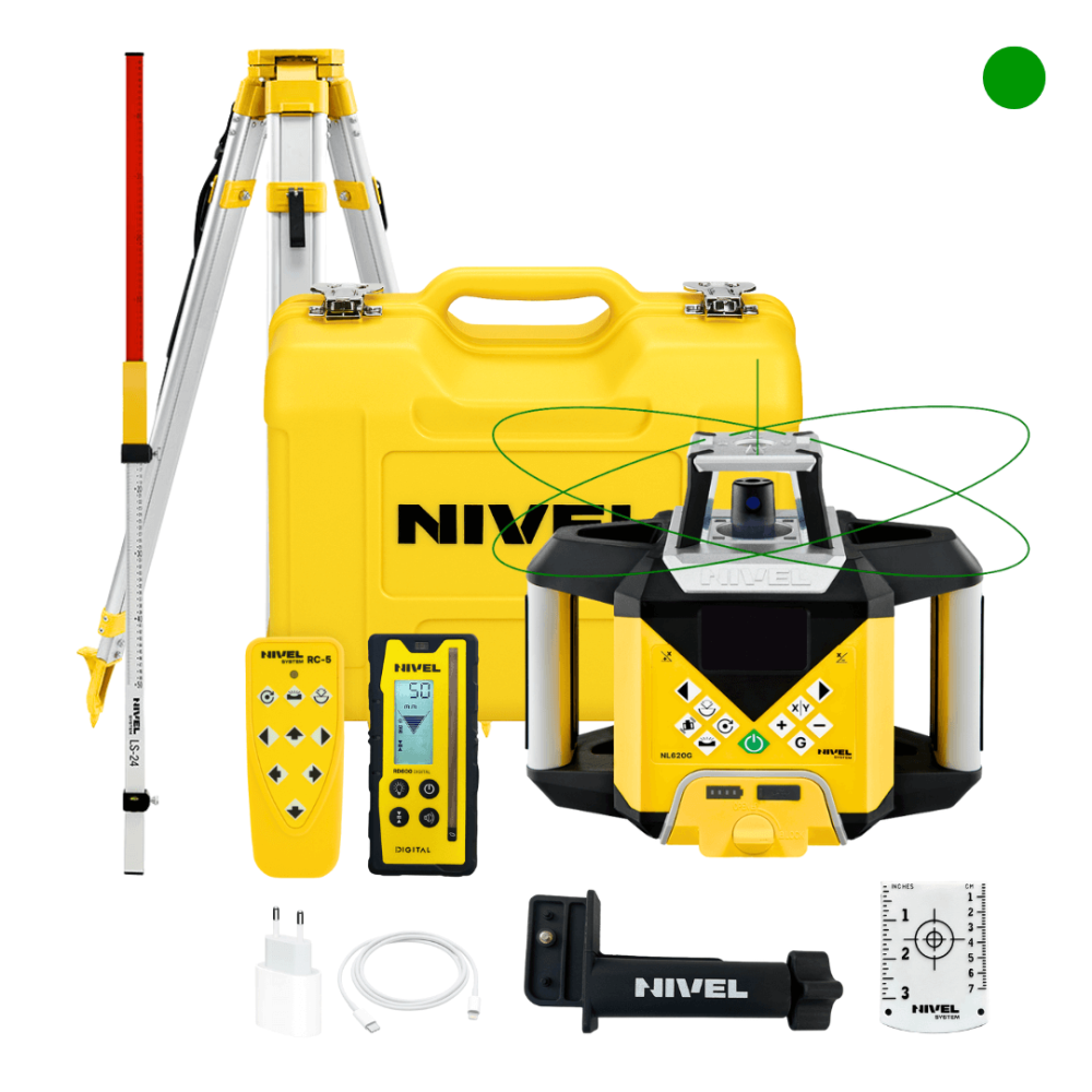 Zestaw Nivel System NL620G DIGITAL + statyw SJJ1 + łata LS-24 | NORWIT.PL Zestaw Nivel System NL620G DIGITAL + statyw SJJ1 + łata LS-24 | NORWIT.PL