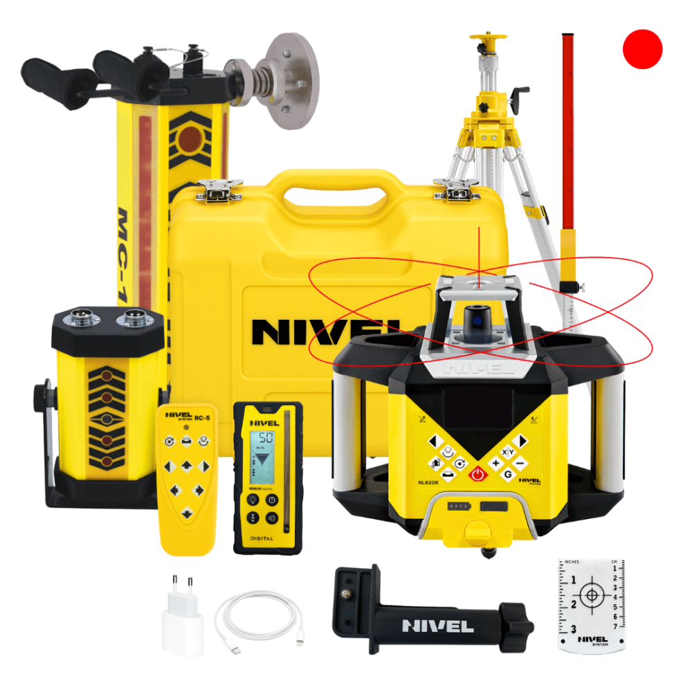 Zestaw Nivel System NL640G DIGITAL + statyw SJJ1 + łata LS-24 | NORWIT.PL Zestaw Nivel System NL640G DIGITAL + statyw SJJ1 + łata LS-24 | NORWIT.PL