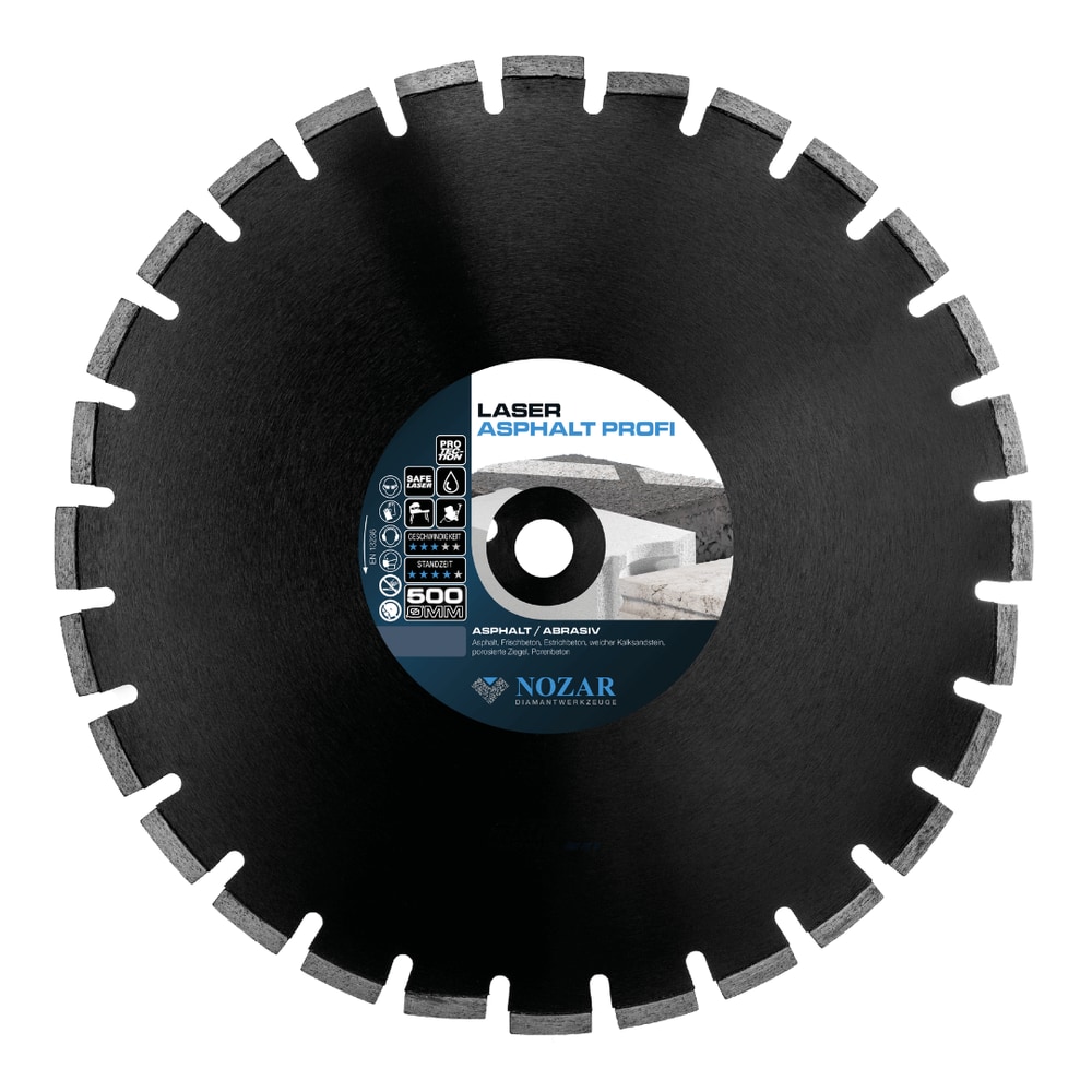 Nozar Laser Asphalt Profi Diamond Blade (500 Mm)
