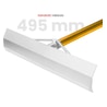 Anodized Gold Concrete Aluminum Placer
495mmX102mmX1530mm — photo 2 of 5