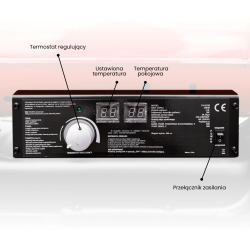 Nagrzewnica elektryczna Toolsa TA-ER2C | NORWIT.PL