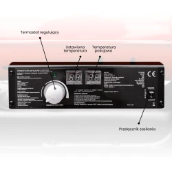 Nagrzewnica olejowa z odprowadzeniem spalin Toolsa TA-DV20 | NORWIT.PL