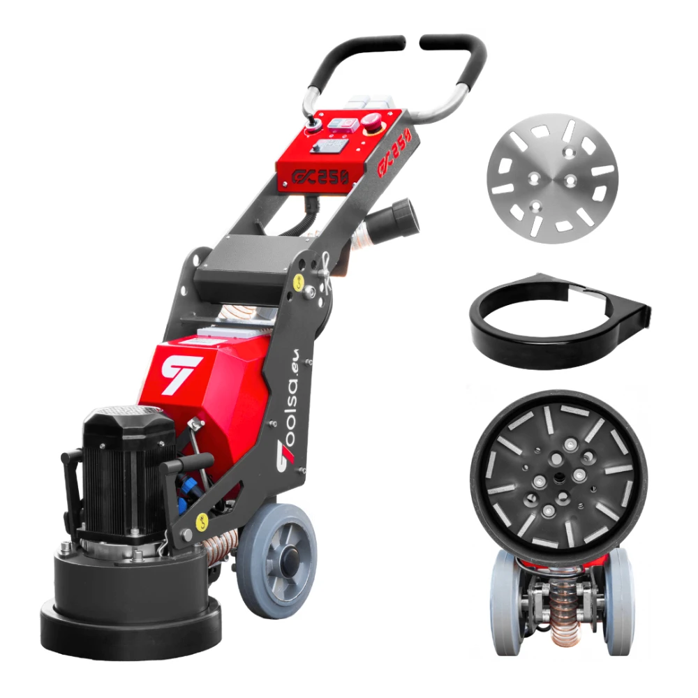 Szlifierka do polerowania betonu Toolsa GX 250 z regulacją obrotów | NORWIT.PL