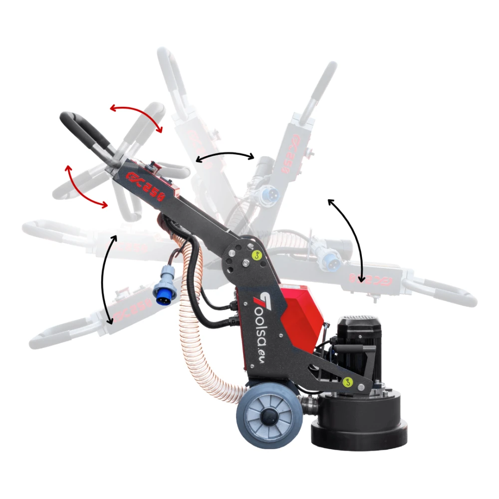 Szlifierka do polerowania betonu Toolsa GX 250 z regulacją obrotów | NORWIT.PL