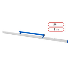 Łata aluminiowa do betonu z poziomicą Toolsa | NORWIT.PL