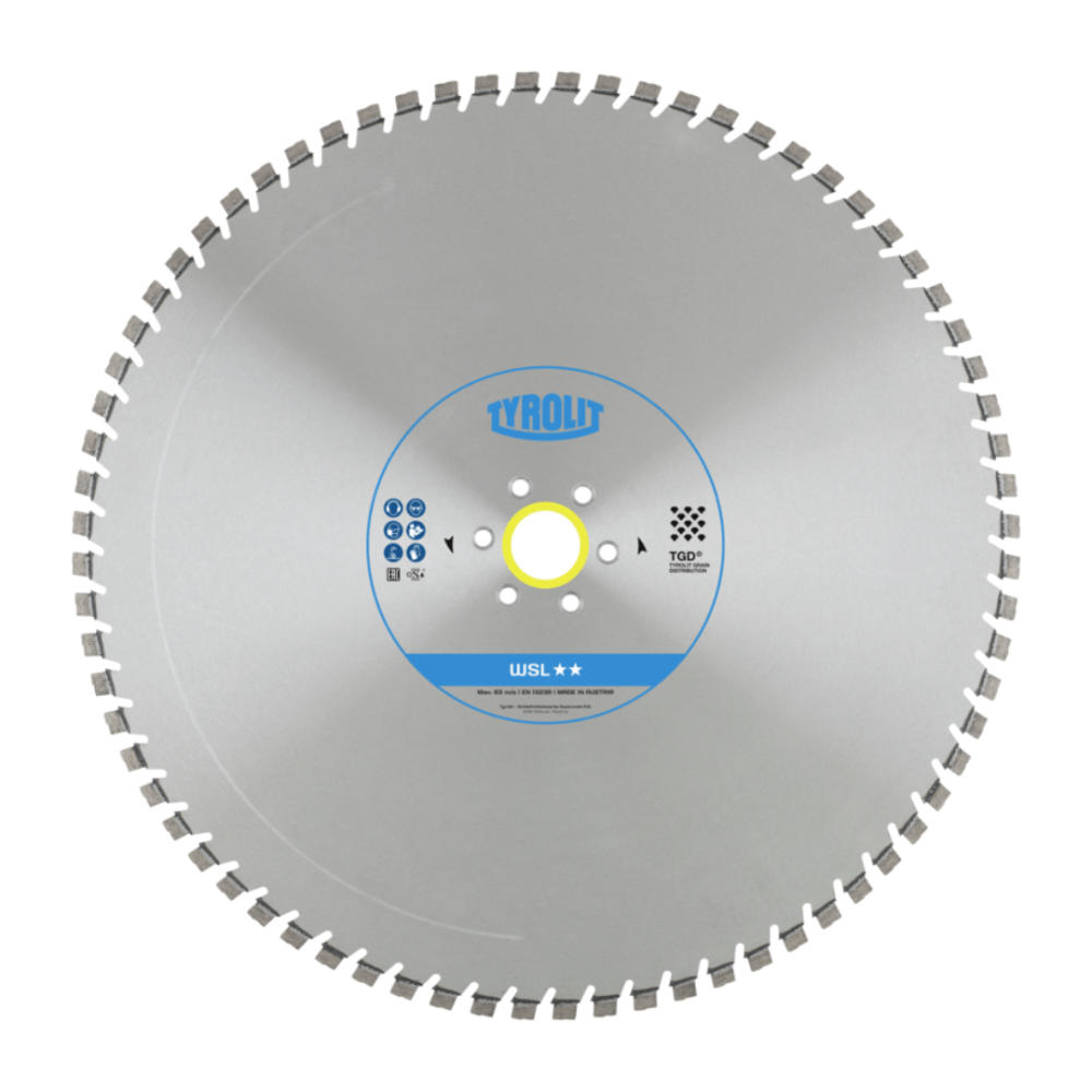 Tyrolit WSL STANDARD wall saw blade | NORWIT.PL