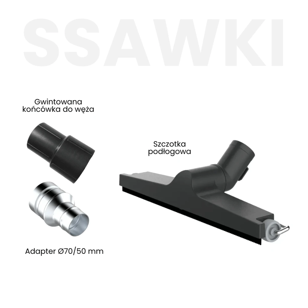 Odkurzacz przemysłowy Toolsa TAMC2000 (2,4 kW | 230 V) | Dobra Cena | NORWIT.PL