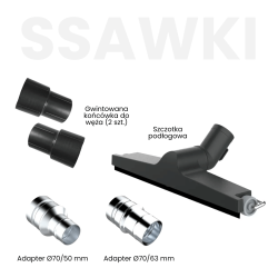 Odkurzacz przemysłowy Toolsa TAMC3000 (3,6 kW | 230 V) | Dobra Cena | NORWIT.PL