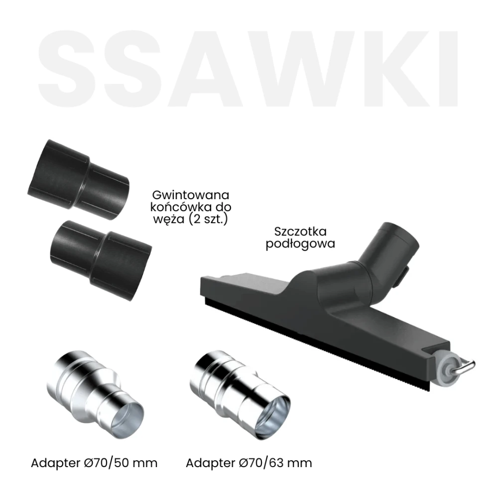 Odkurzacz przemysłowy Toolsa TAMC3000 (3,6 kW | 230 V) | Dobra Cena | NORWIT.PL