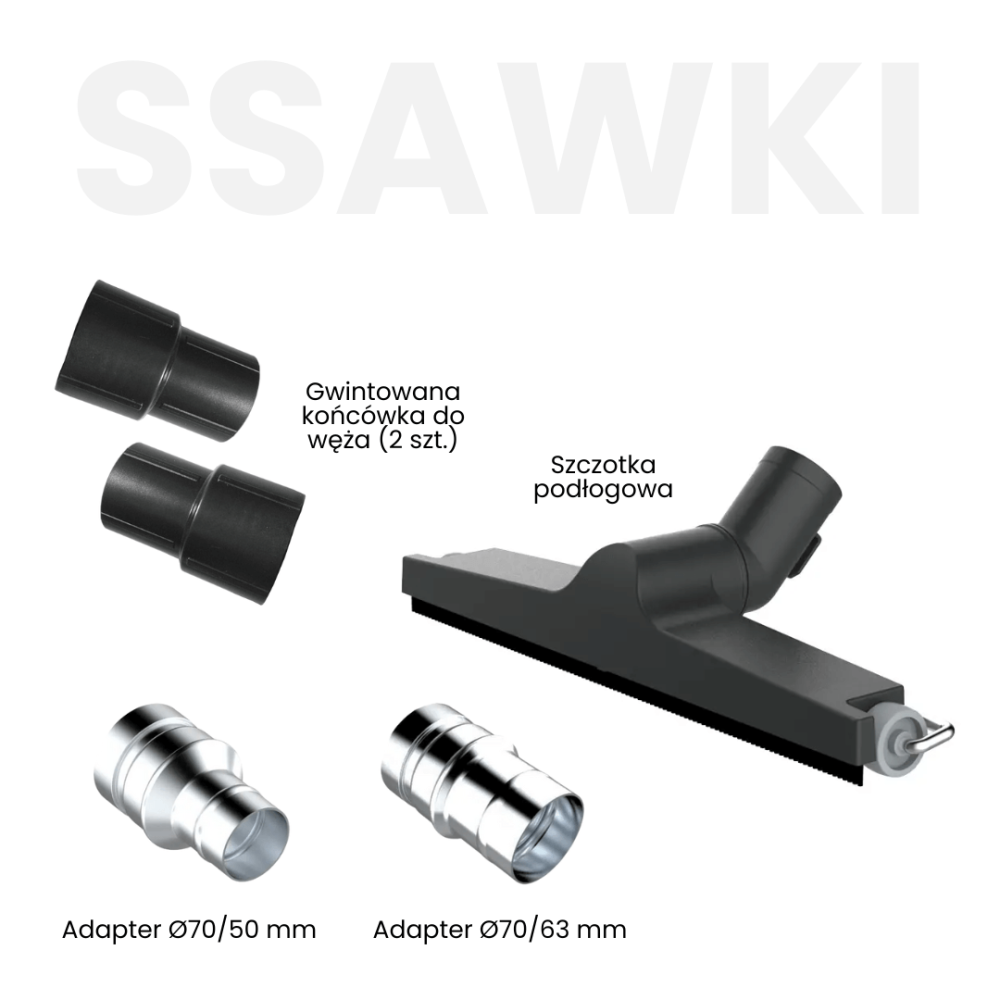 Odkurzacz przemysłowy Toolsa TAMC3000 (3,6 kW | 230 V) | Dobra Cena | NORWIT.PL