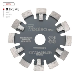 Frez do ogrzewania podłogowego Toolsa LASER-XHC 130x17 mm | NORWIT.PL