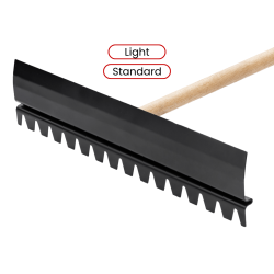 Grabie aluminiowe do betonu Dual Face z zębami Toolsa 508 mm | NORWIT.PL