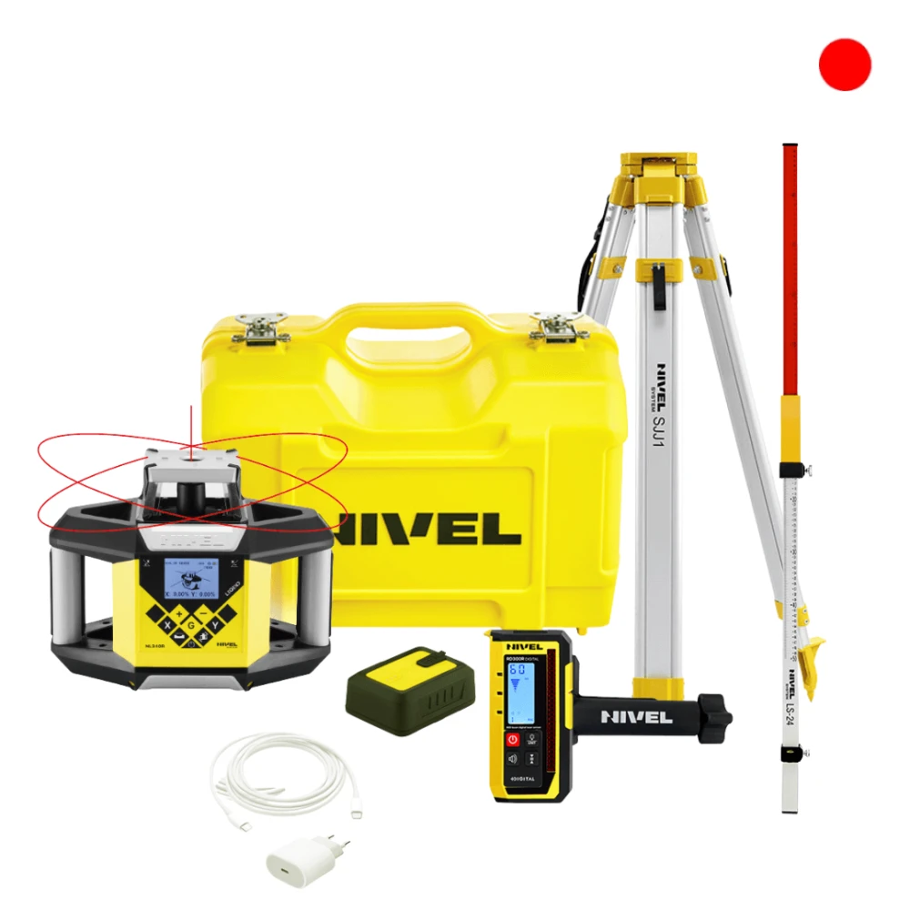 Zestaw Nivel System NL340R DIGITAL + statyw SJJ1 + łata LS-24 | NORWIT.PL