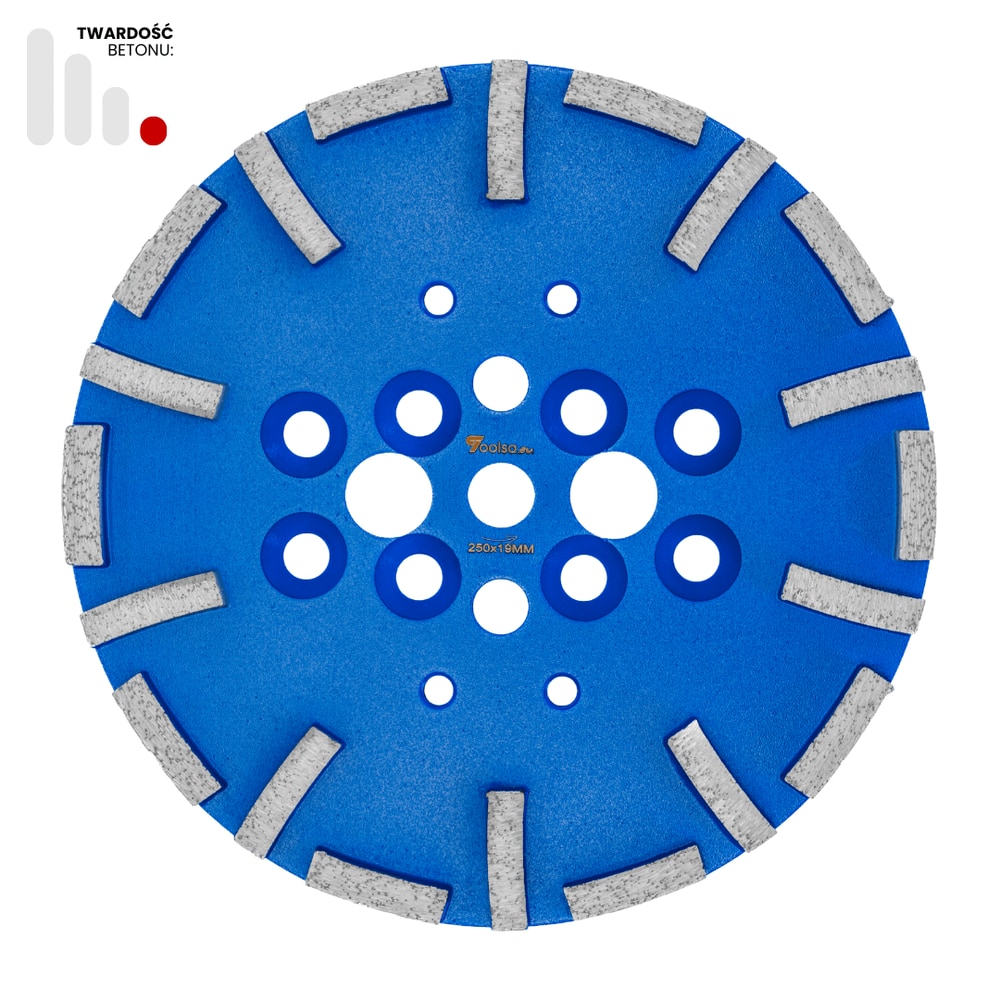 Toolsa TSC 250 Diamond Grinding Disc, Soft Concrete (Grit 30) — photo 1 of 2