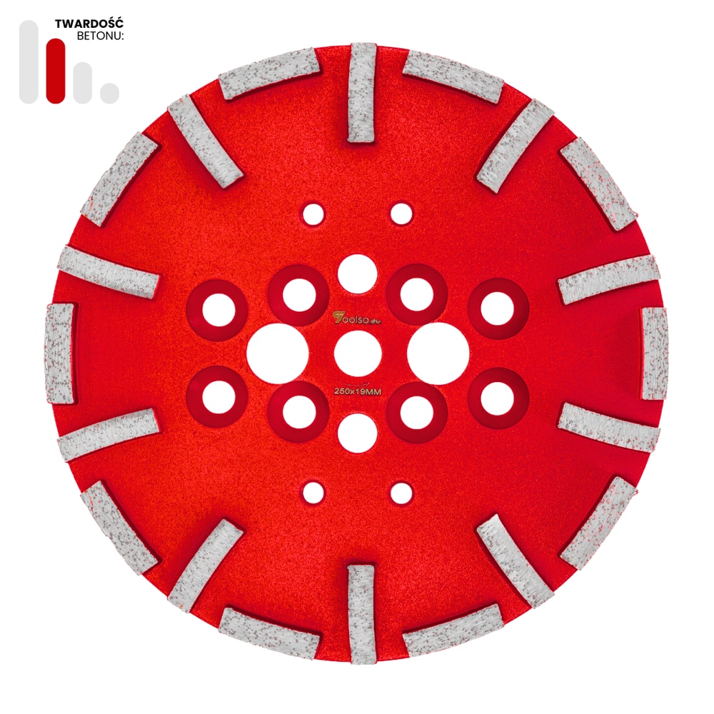 Toolsa THC 250 Diamond Grinding Disc, Hard Concrete (Grit 30) — photo 1 of 2