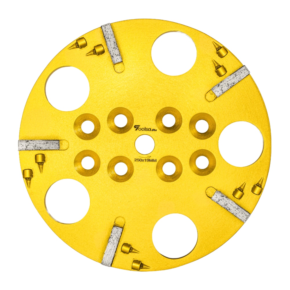 Toolsa PCD Hybrid 250 Diamond Grinding Disc + Grit 30 Segment (Paint, Adhesive, Resin) — photo 1 of 2