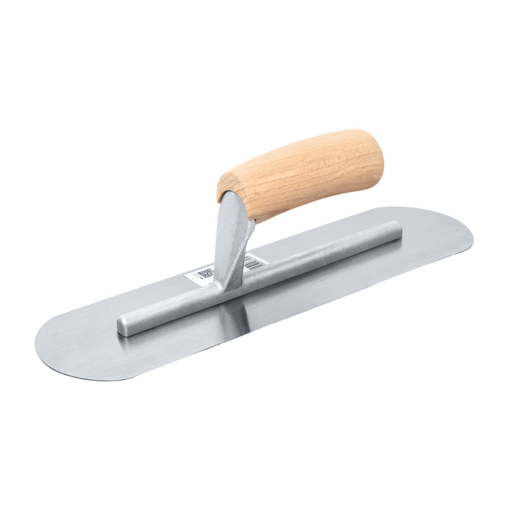 Toolsa High-Carbon Steel Rounded Trowel (305 × 89 Mm) — photo 1 of 8