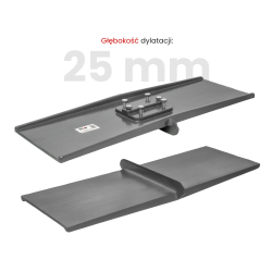 Paca dylatacyjna Toolsa – profil roboczy 609,6×203 mm | NORWIT.PL