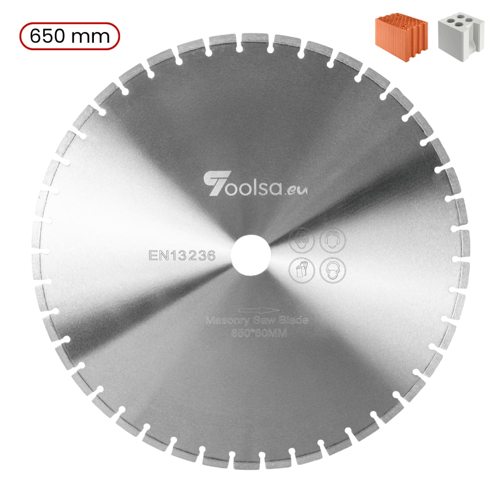Toolsa R&W 650 Diamond Blade for Porotherm and Sand-Lime Blocks — photo 1 of 3