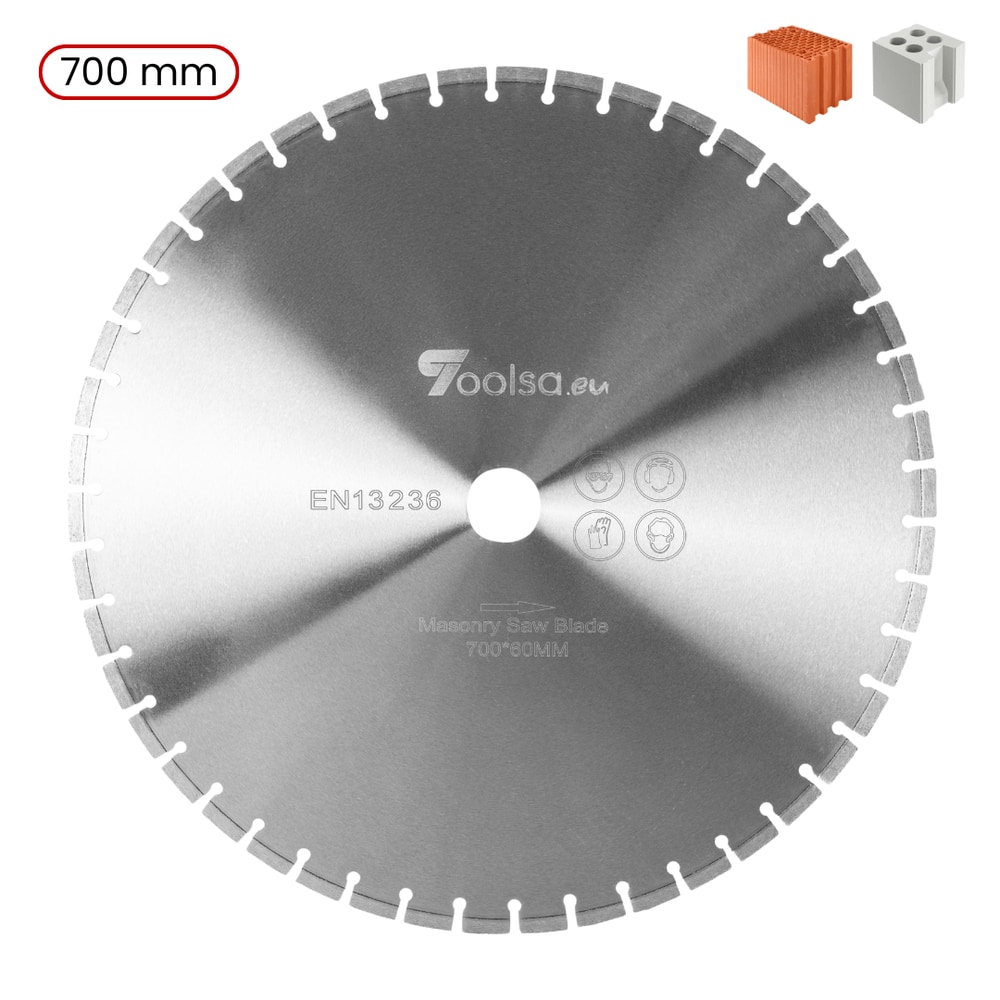 Toolsa R&W 700 Diamond Blade for Porotherm and Sand-Lime Blocks — photo 1 of 3