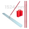 Kompletna listwa magnezowa Bull Float Toolsa (915 | 1220 | 1524 mm) — zdjęcie 4 z 7