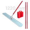 Kompletna listwa magnezowa Bull Float Toolsa (915 | 1220 | 1829 mm) — photo 3 of 7