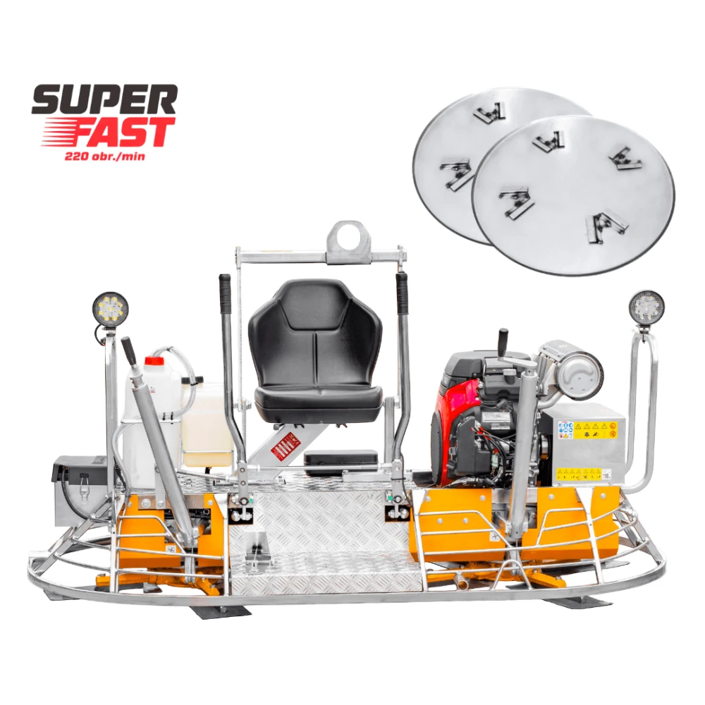 Zacieraczka spalinowa Barikell MK8-90 SUPER-FAST (Honda GX 690)