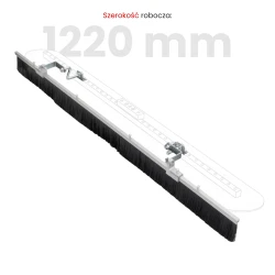 Szczotka do betonu Fresno Toolsa z aluminiowym uchwytem | NORWIT.PL