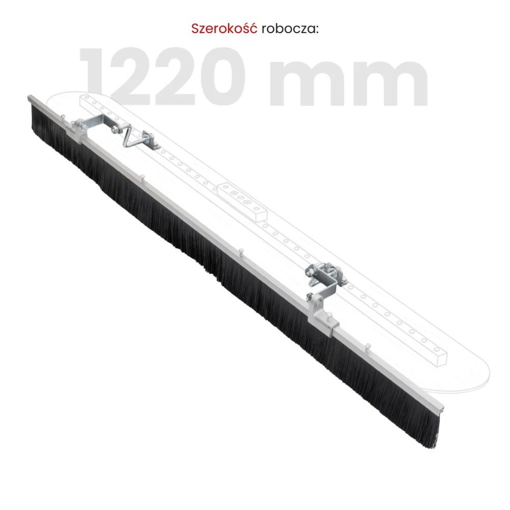 Szczotka do betonu Fresno Toolsa z aluminiowym uchwytem | NORWIT.PL