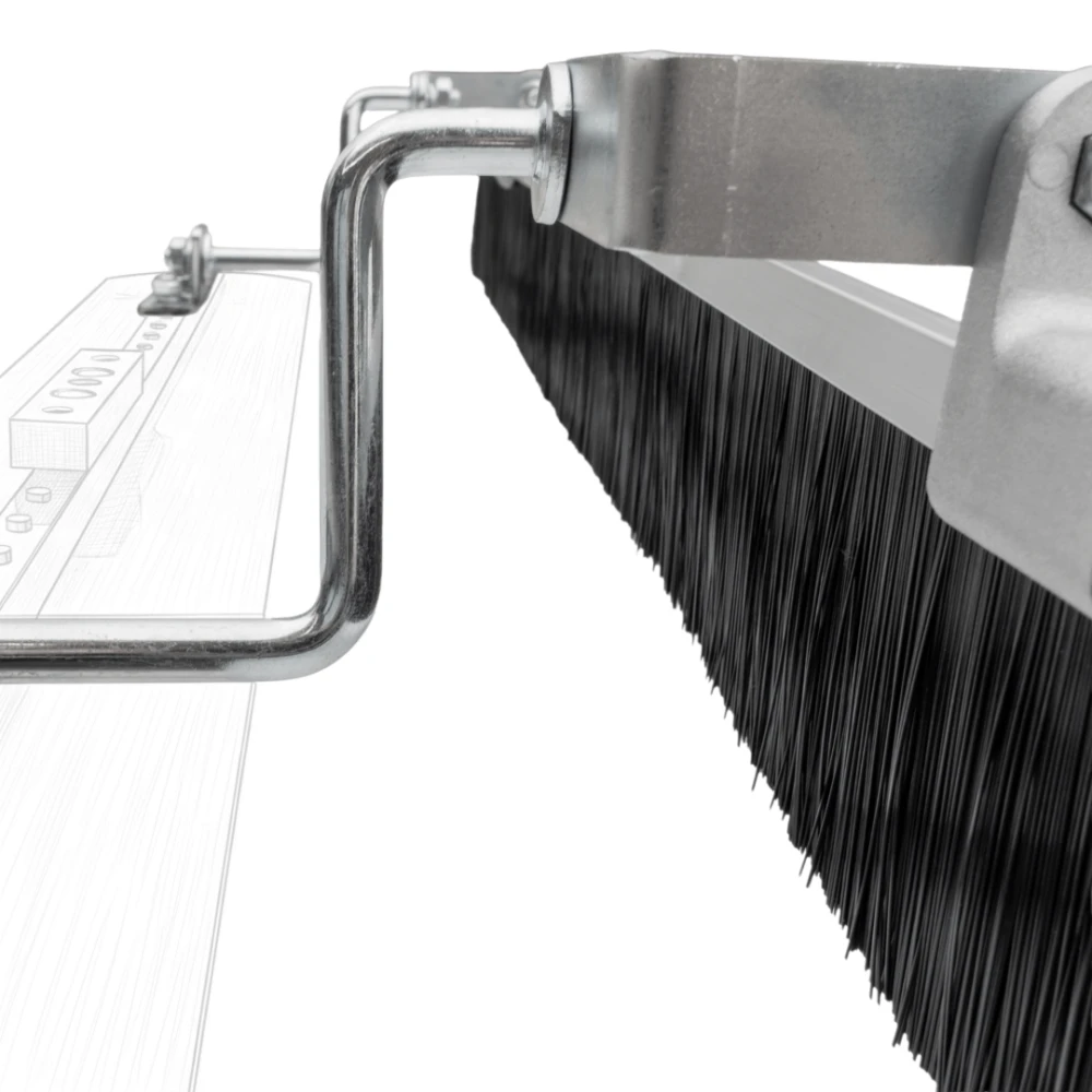 Szczotka do betonu Fresno Toolsa z aluminiowym uchwytem | NORWIT.PL