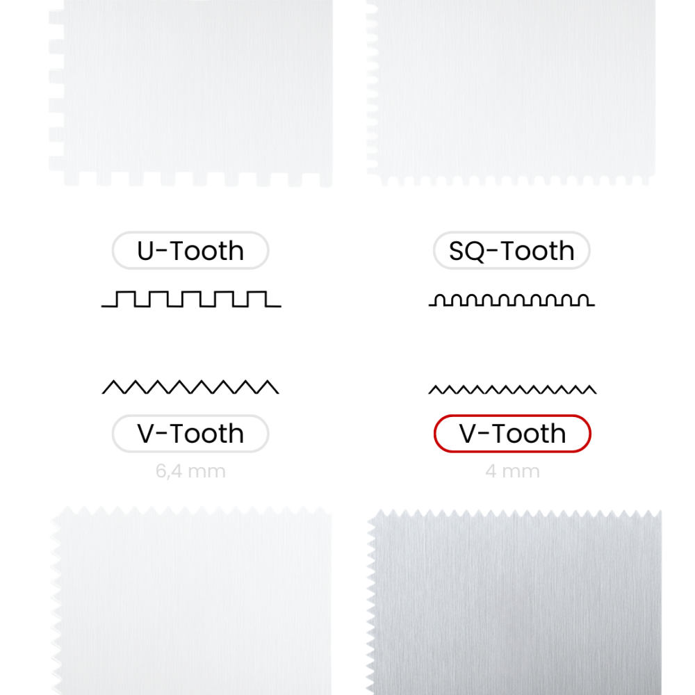 Paca zębata ze stali wysokowęglowej Toolsa 280×114 mm | NORWIT.PL
